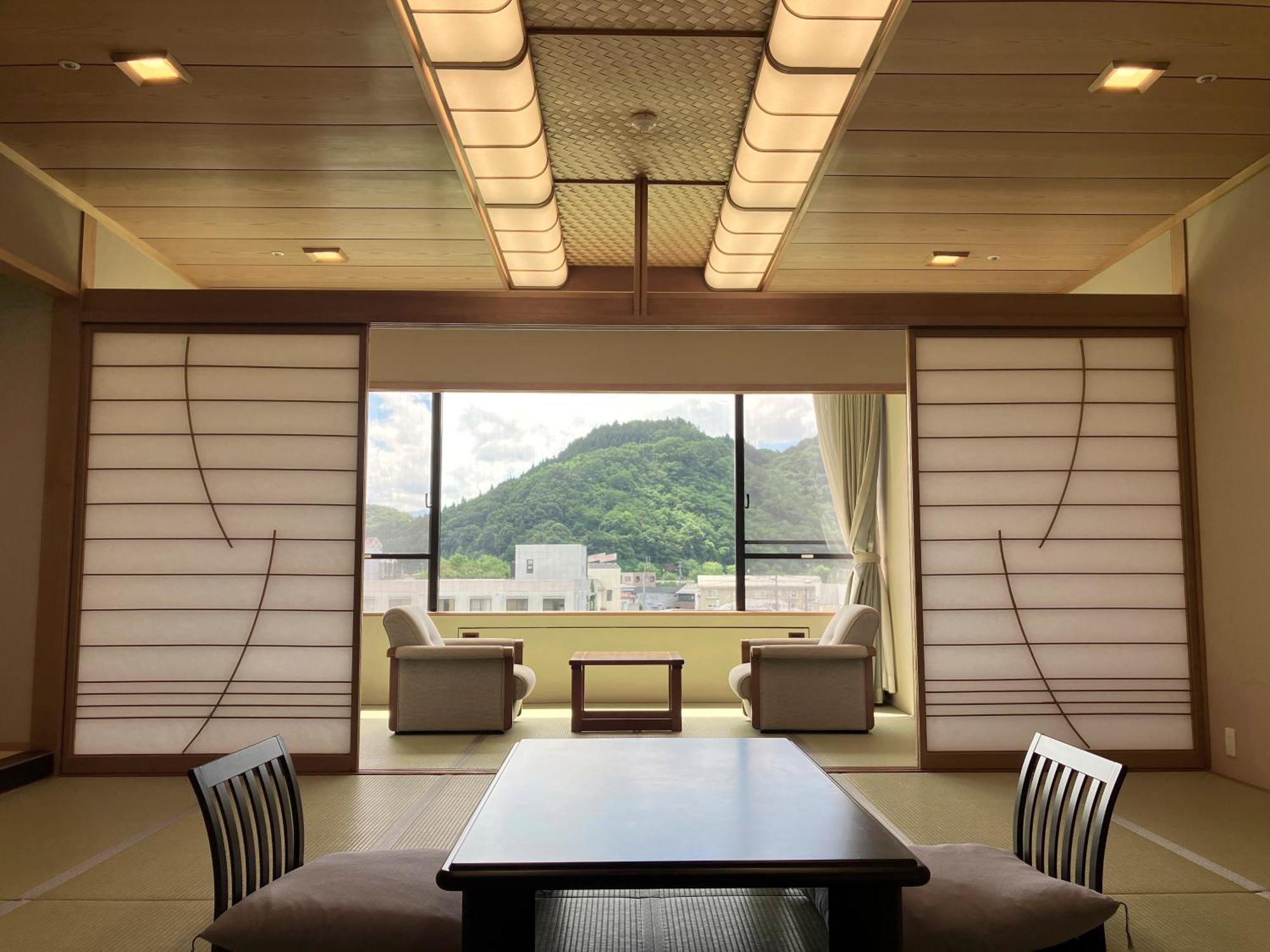 Takinoyu Hotel Тендо Экстерьер фото