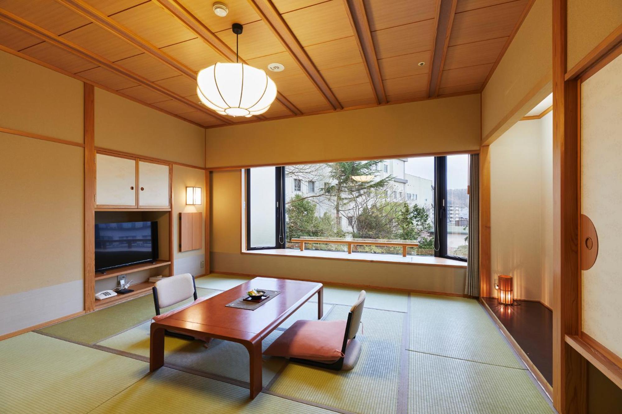 Takinoyu Hotel Тендо Экстерьер фото