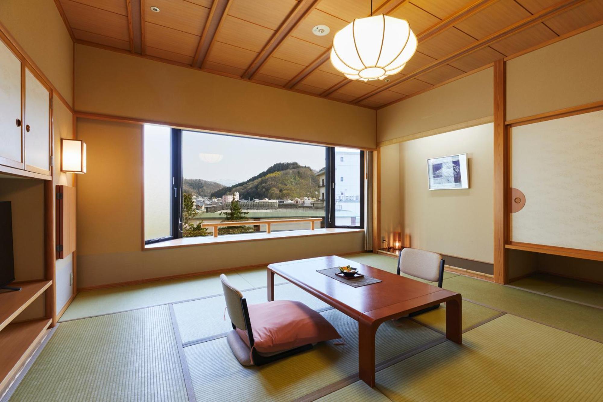 Takinoyu Hotel Тендо Экстерьер фото