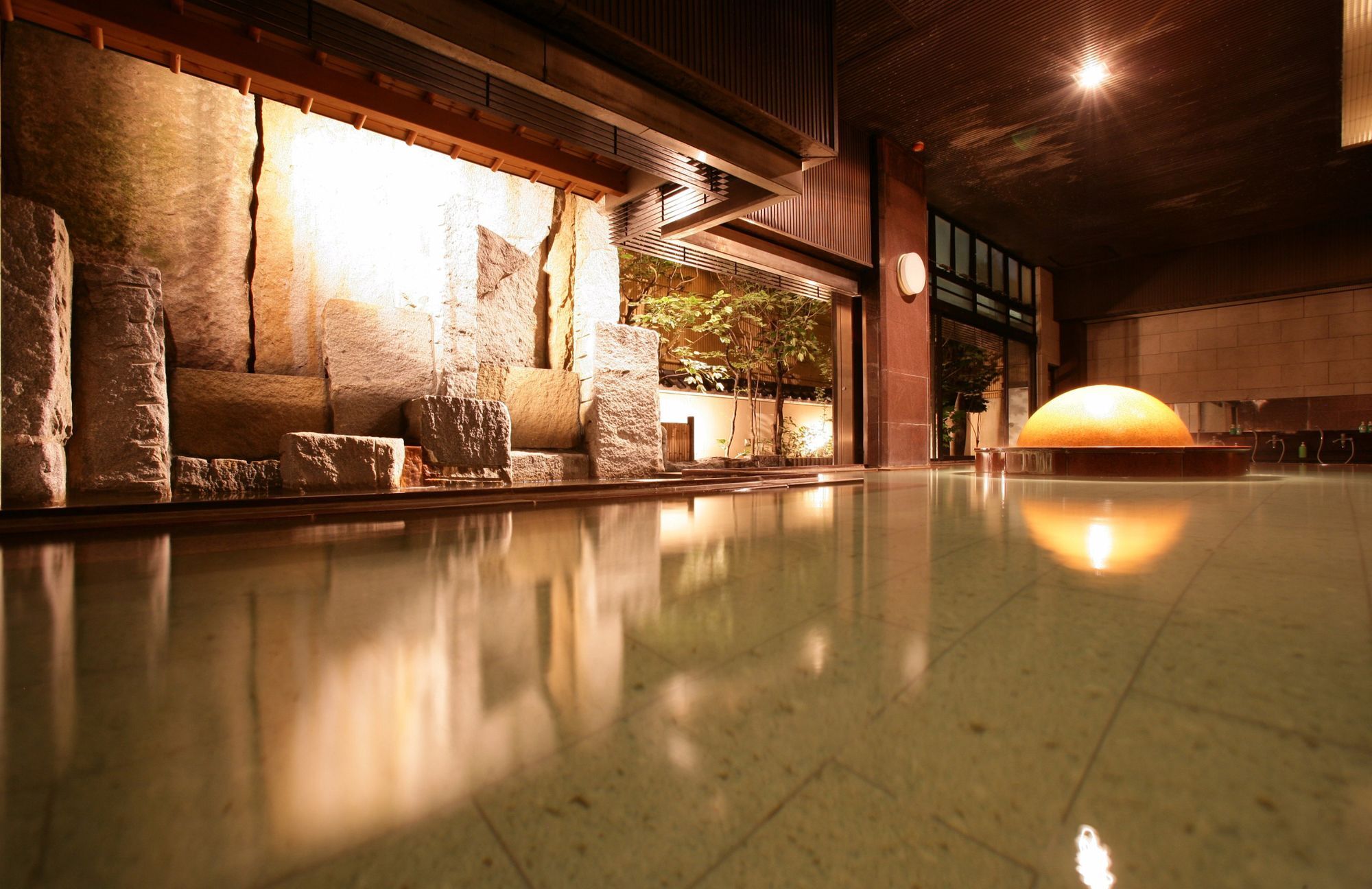 Takinoyu Hotel Тендо Интерьер фото
